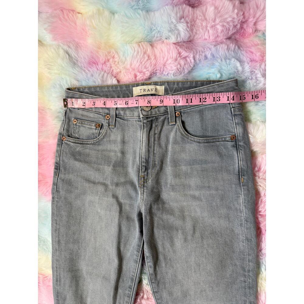 Trave IRINA Slim Raw Hem Gray Jeans Size 27 - Picture 10 of 10